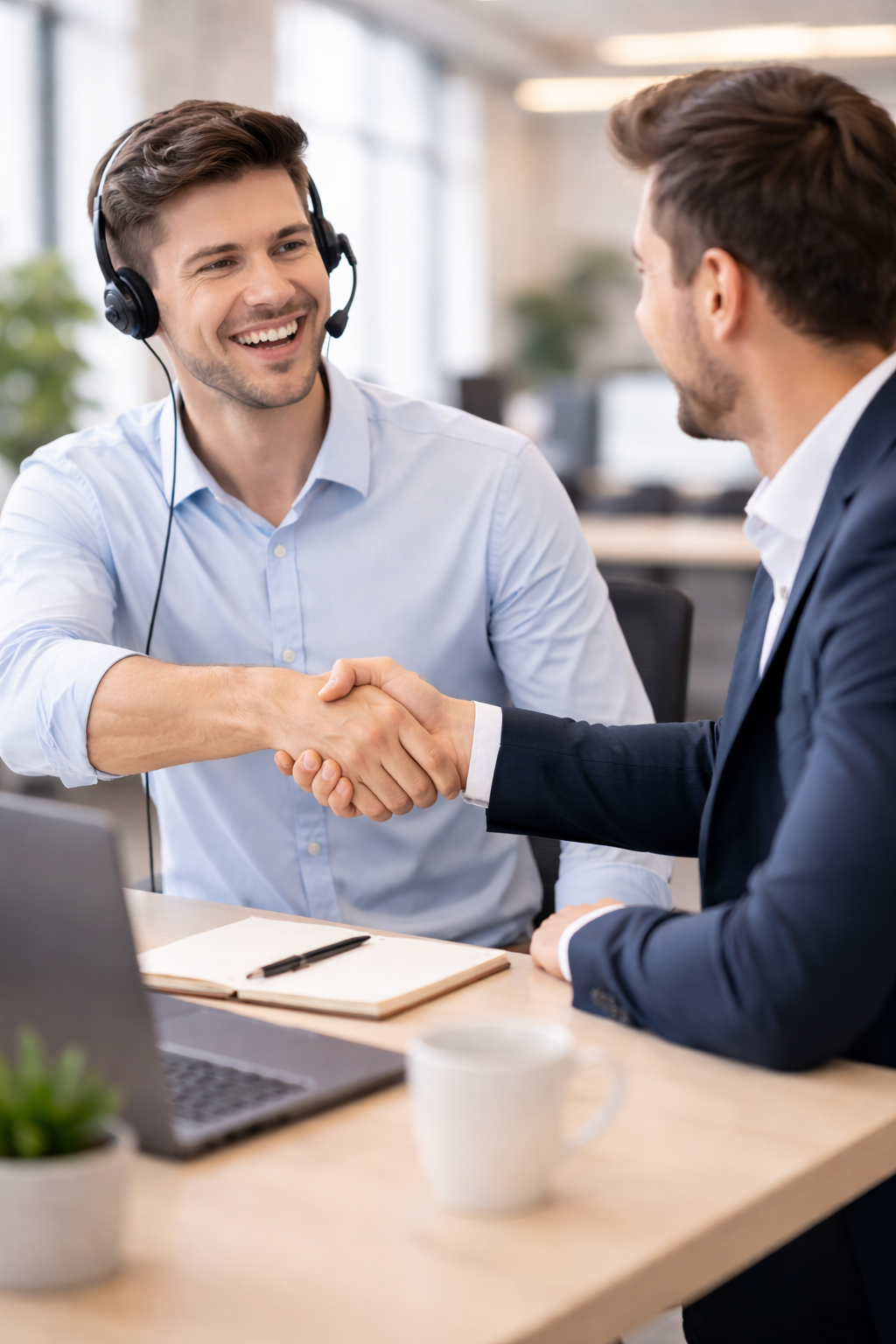 Business success with managed customer support
